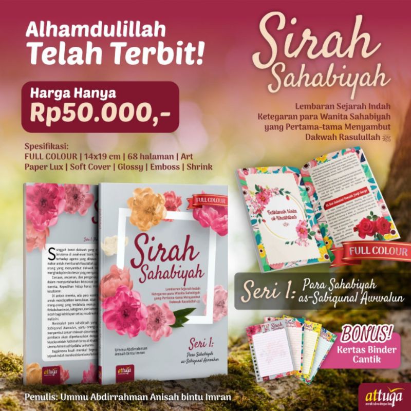 Sirah Sahabiyah 1 dan 2 Bonus Kertas Binder