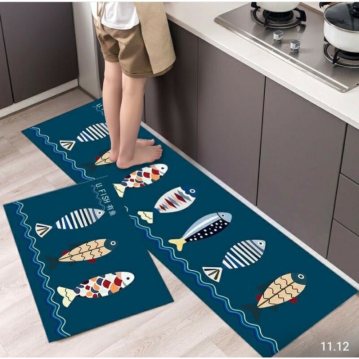 Keset Dapur 2in1 Anti Slip