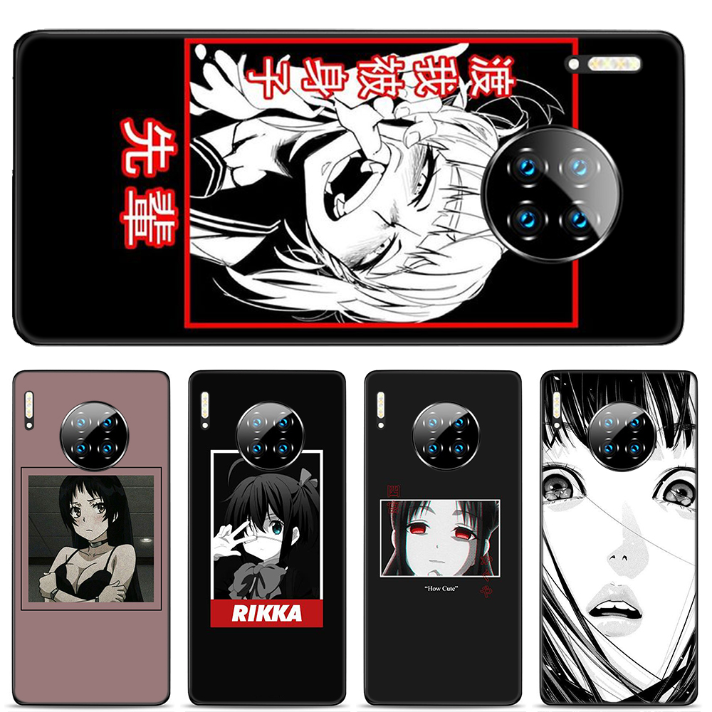 Soft Case Silikon Motif Anime Jepang Estetik 130lq Cover Huawei P10 P9 P8 Lite Mini 2017 2016 2015 Shopee Indonesia
