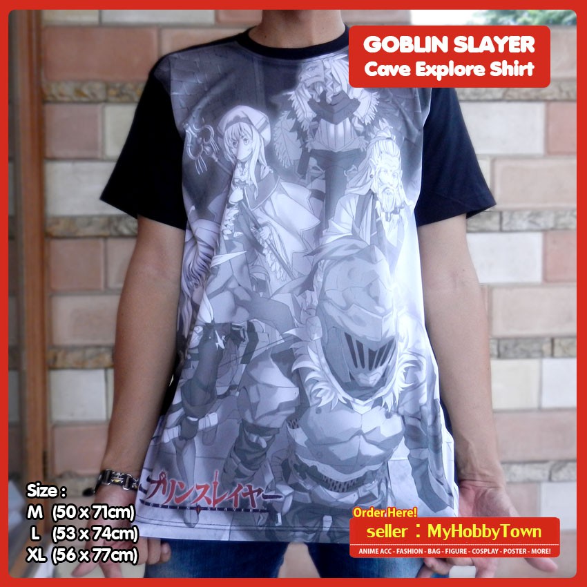 Kaos Anime Goblin Slayer Cave Explore Full Print