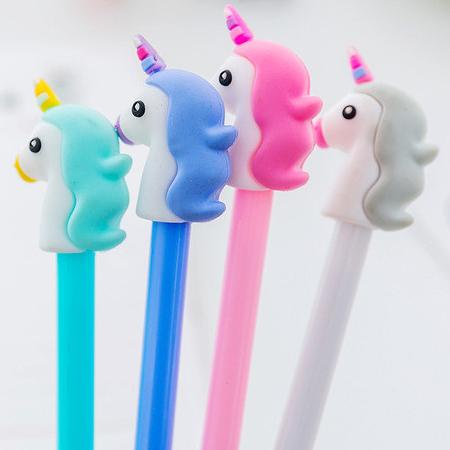 

PULPEN UNIK / PULPEN LUCU MOTIF KEPALA KUDA UNICORN - PUTIH