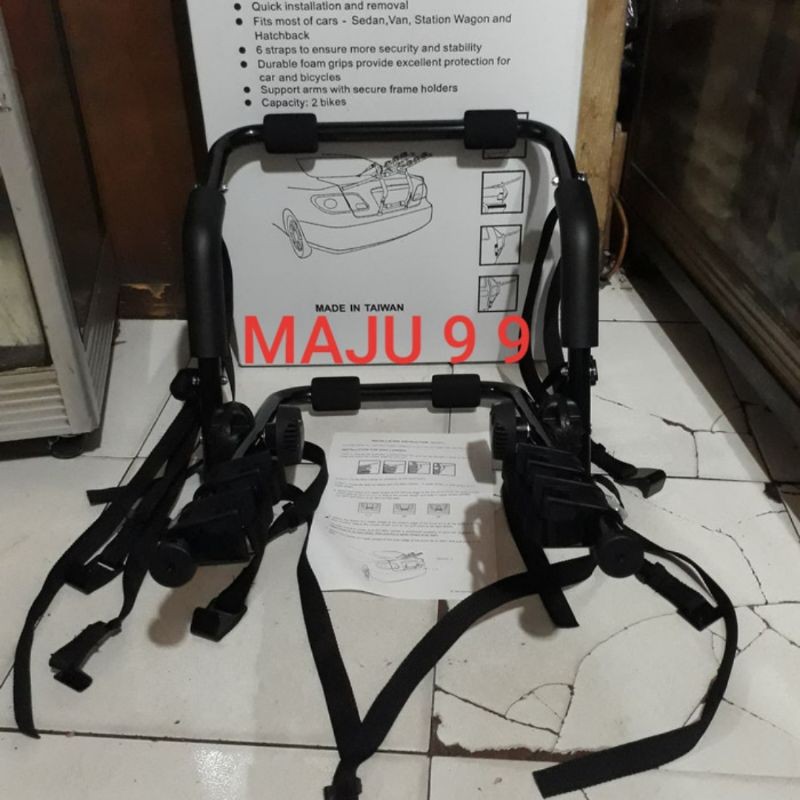 Bike Carrier 2 Sepeda/Gantungan Sepeda di Belakang Mobil Original