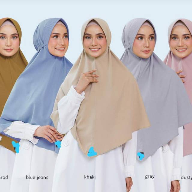 Jibab Khimar simpel pet tali/Khimar pet tali berbo instant/bergo mariyam pet tali antem