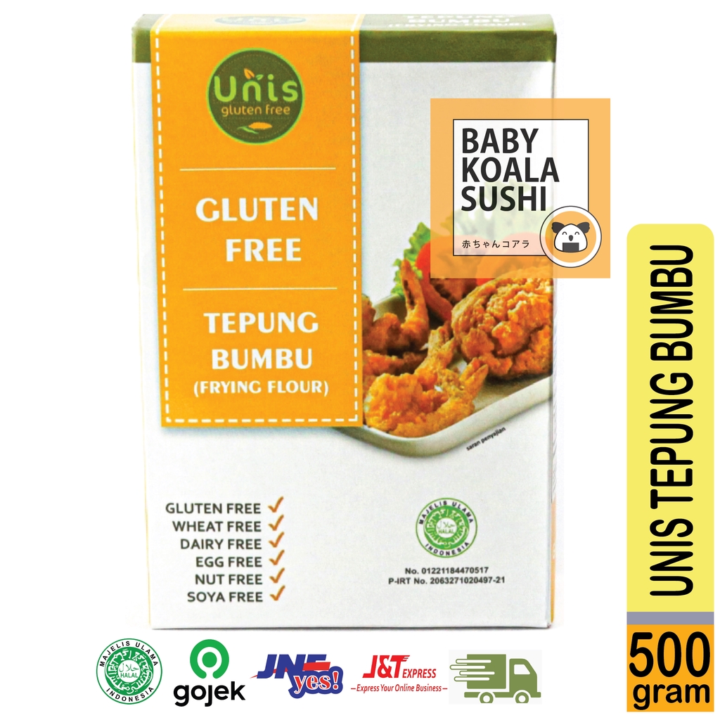 UNIS Gluten Free Tepung Bumbu 500 gr Halal