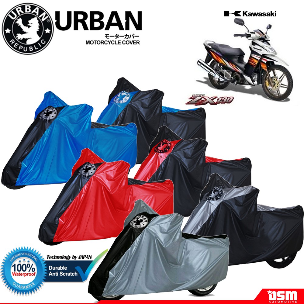 Urban / Cover Motor ZX130 100% Waterproof / Aksesoris Motor ZX130 / Cover Motor Premium / DSM