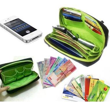 [KODE KR7RT] Bank Book Organizer (Tas untuk membawa buku bank, dompet, HP, Token, dll) BBO