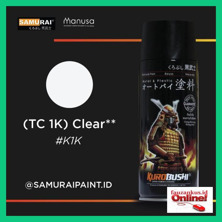 

F6Rtt69- Samurai Paint Clear K1K 1K Series Topcoat Se5Wt5-