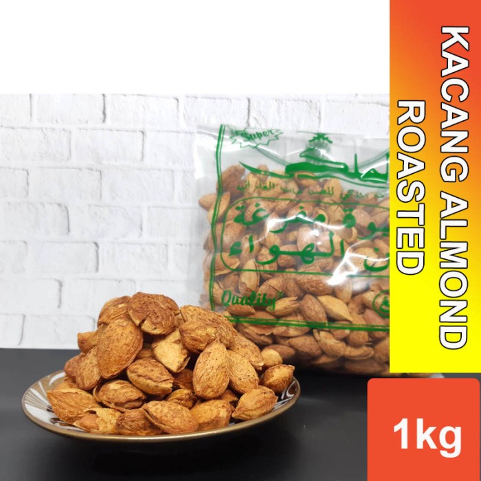 

Kacang Arab - Kacang Almond Roasted 1Kg / Kacang Almond / Kacang Arab Murah