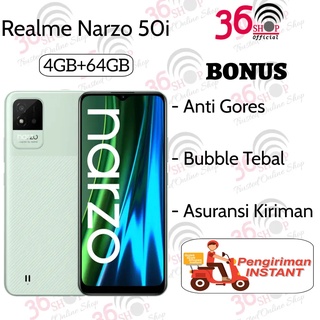Realme Narzo 50i [4GB+64GB] Garansi Resmi Realme 1 Tahun