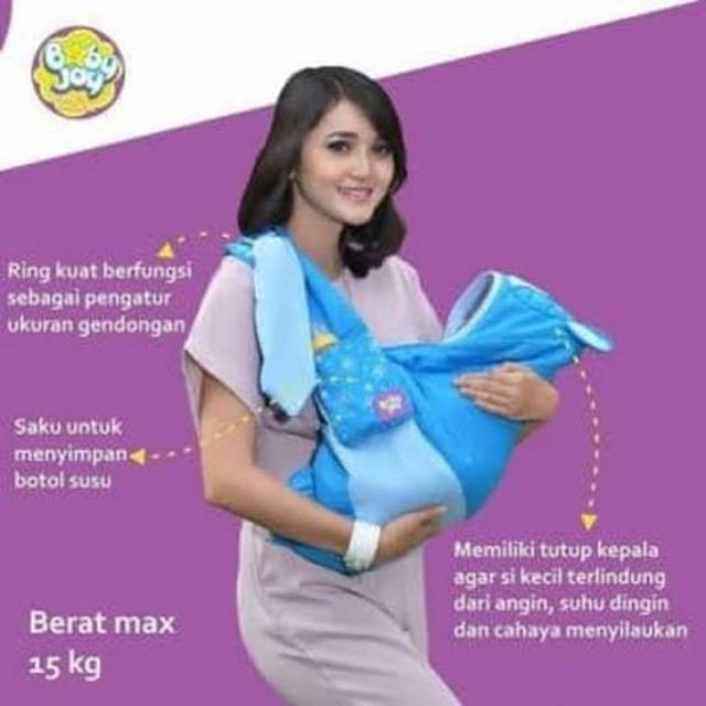 GENDONGAN SAMPING BAYI BABY JOY MELODY SERIES - BJG 2010