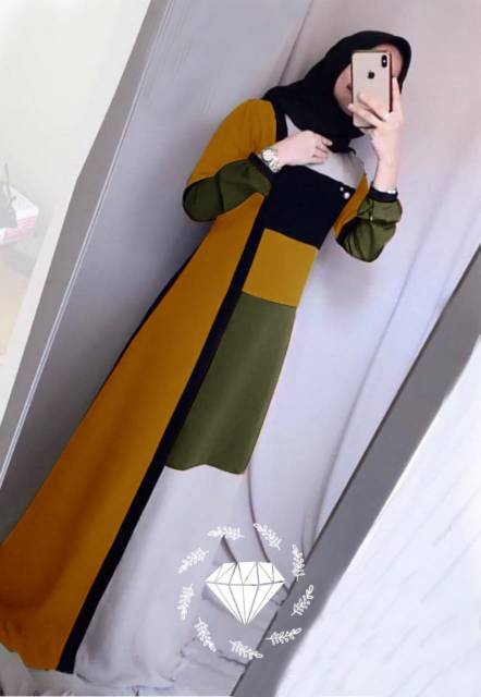 MAXY MEGAWATI, MOSCREPE, GAMIS HIJAB MUSLIM, MAXY DRESS