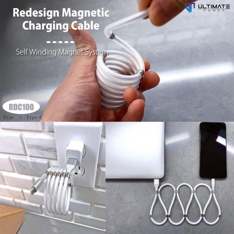 Ultimate Magnetic Kabel Charger Cas Type-C Micro Usb Loghting