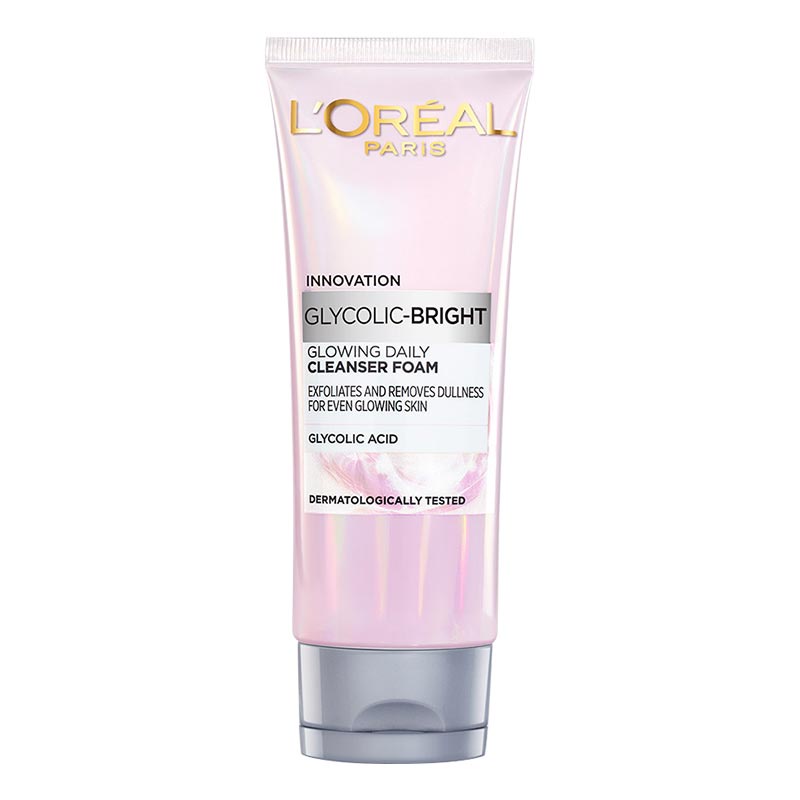 L'Oreal Glycolic-Bright Instant Glowing Series(Serum/Cleanser Foam/Night Cream/Day Cream/Serum Mask)