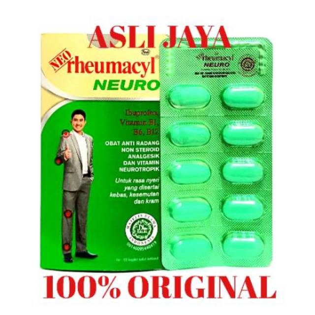 Neo Rheumacyl Neuro ~ Obat Nyeri Disertai Kesemutan dan Kebas