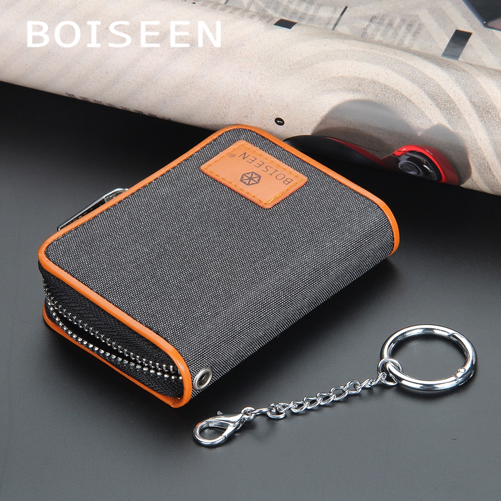 BOISEEN D6101 Dompet Kartu Pria Wanita Bahan Kulit PU Leather Premium WATCHKITE WKOS