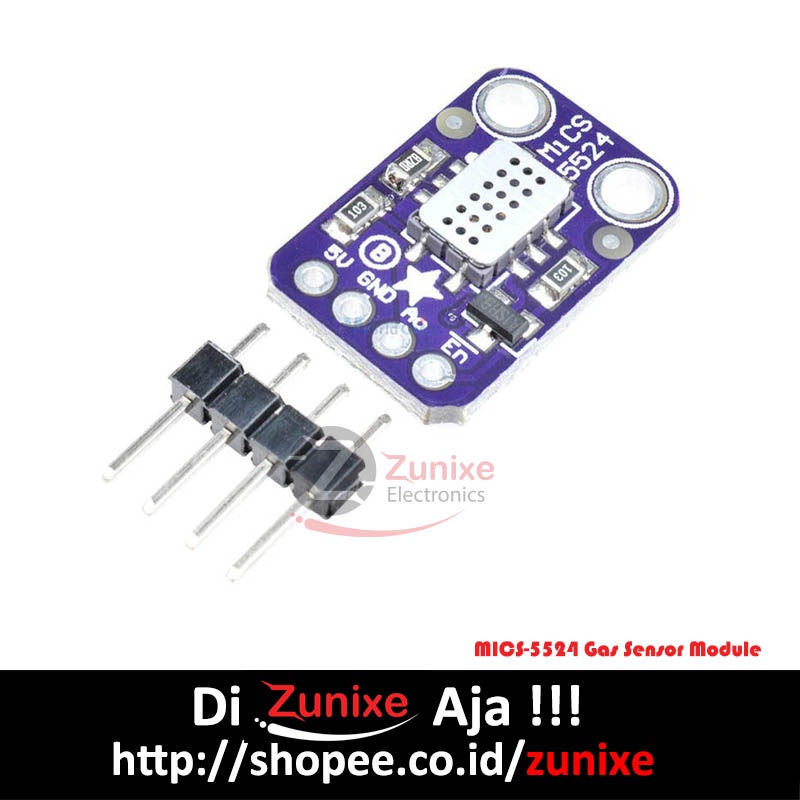 MICS-5524 Carbon Monoxide, Hydrogen, Methane MICS5524 Detection Module