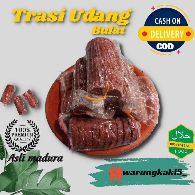

Trasi Spesial-Terasi Udang Sambel Trasi Terasi Uleg//Terasi Madura Trasi Bulat