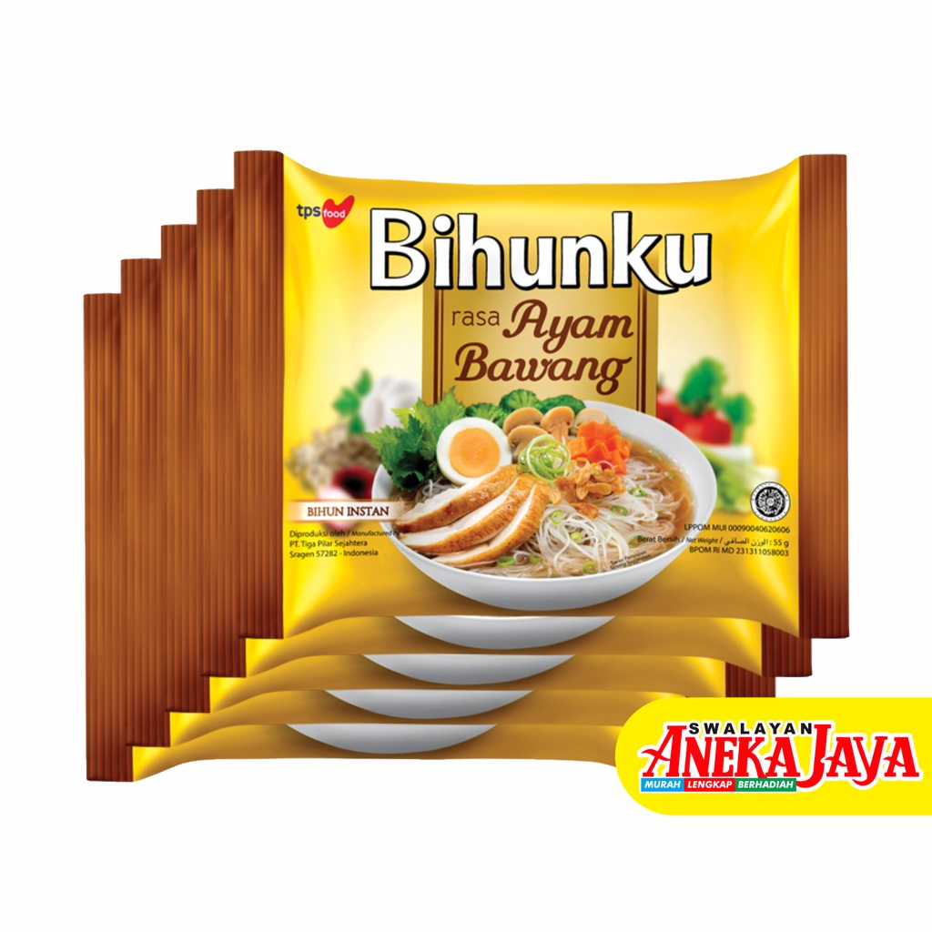 

BIHUNKU MIE AYAM BAWANG 55GR ISI 5PCS