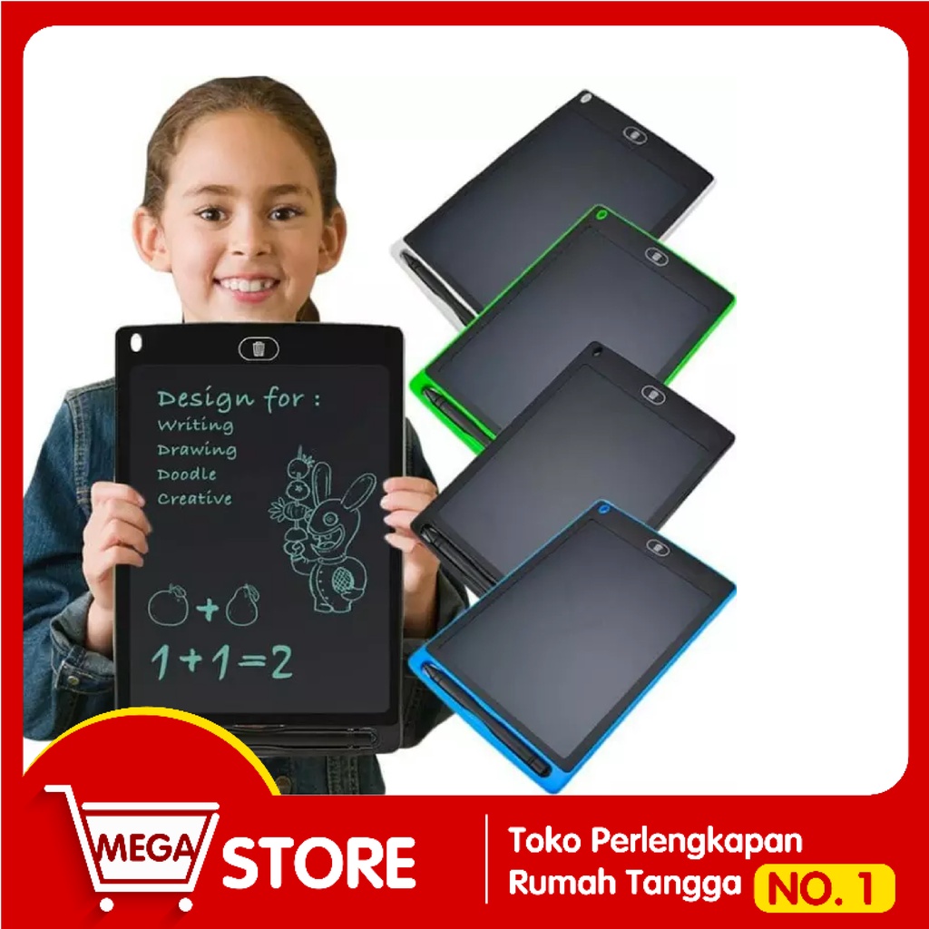 

TABLET LCD WRITING OFFICE W100 P / LCD writing pad / Drawing pad / papan tulis LCD 8.5