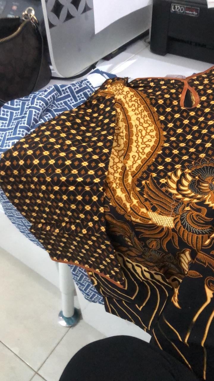 Blouse Batik Wanita Modern - Kerah Shanghai - S-m-l-xl-xxl-3l-4l-5l