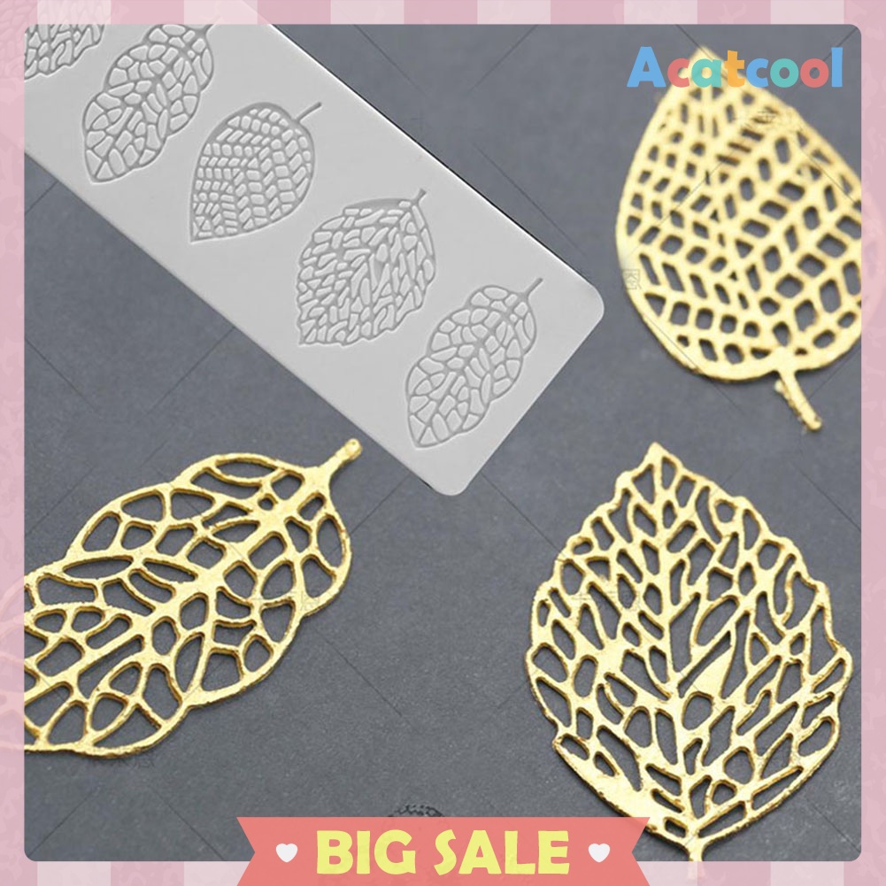 Silicone Leaf Shape Fondant ​Molds Chocolate Mould for Cake Pastry Decor