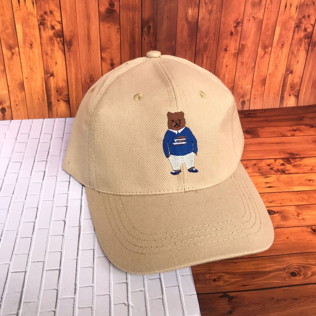 Topi pria | Topi wanita | Topi baseball Pria Wanita | Topi THE BEAR Topi Beruang | Topi baseball dis