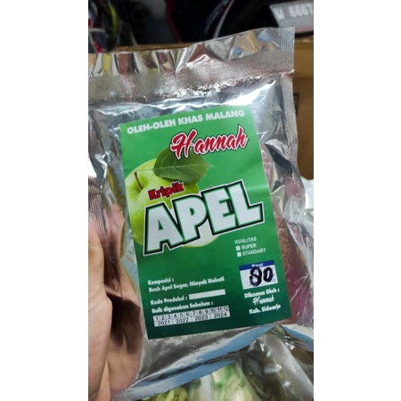 

Kripik Apel 80 gr