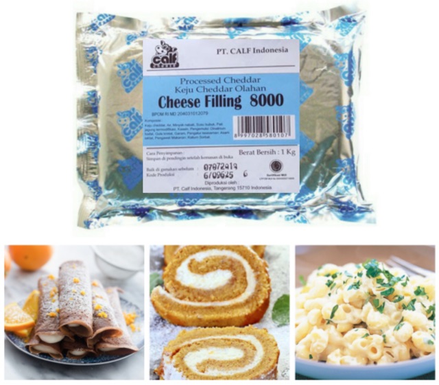 Calf Cheese Filling 8000 Saus Keju Kuning Cheese Sauce 1 kg