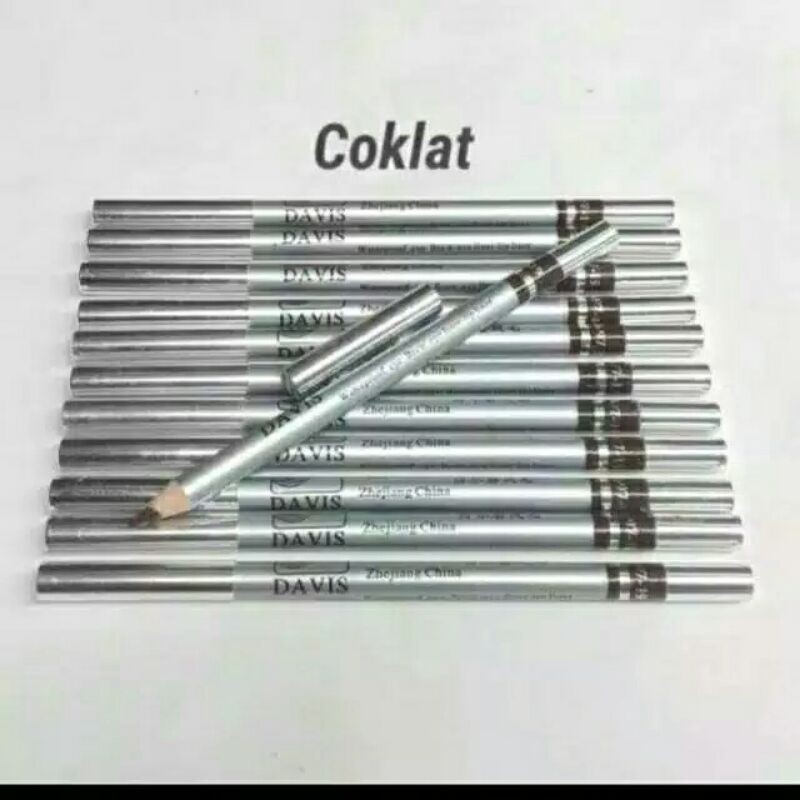 Pensil Alis Davis Silver Ecer