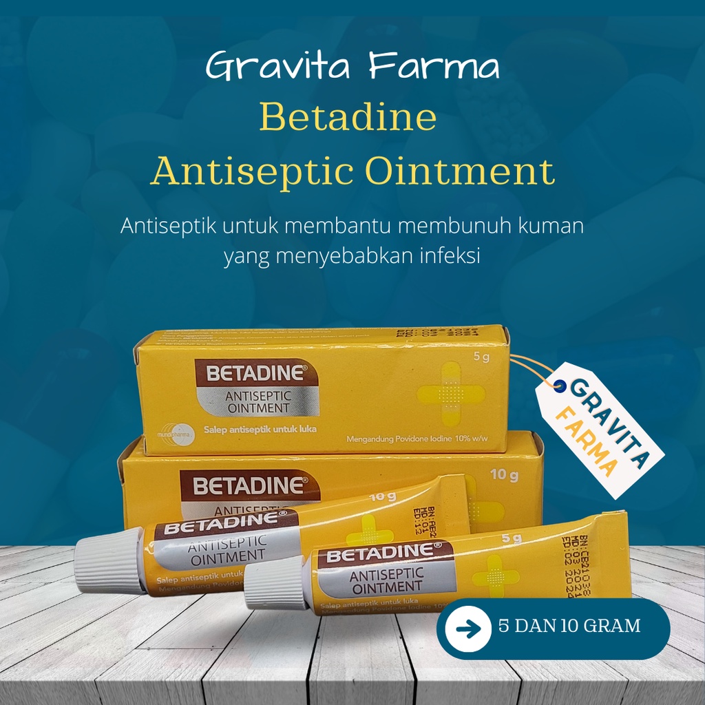 Betadine Ointment - Salep Luka