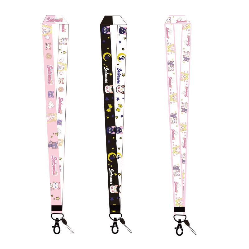 Lucu mahasiswa halter lanyard sertifikat Kerja nama: Sekolah kartu lanyard liontin ponsel tali gantu