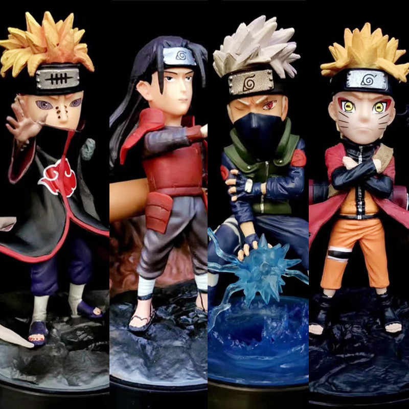 Naruto Kakashi Hashirama Pein Action Figure Aura Effect hiasan