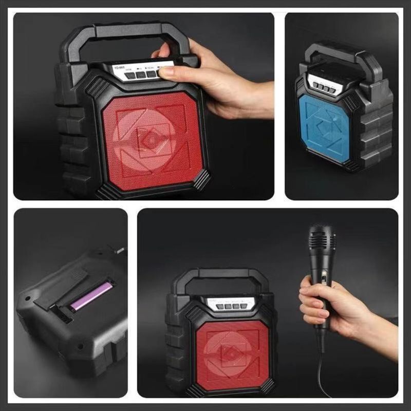 Speaker Portable Plus mic karaoke