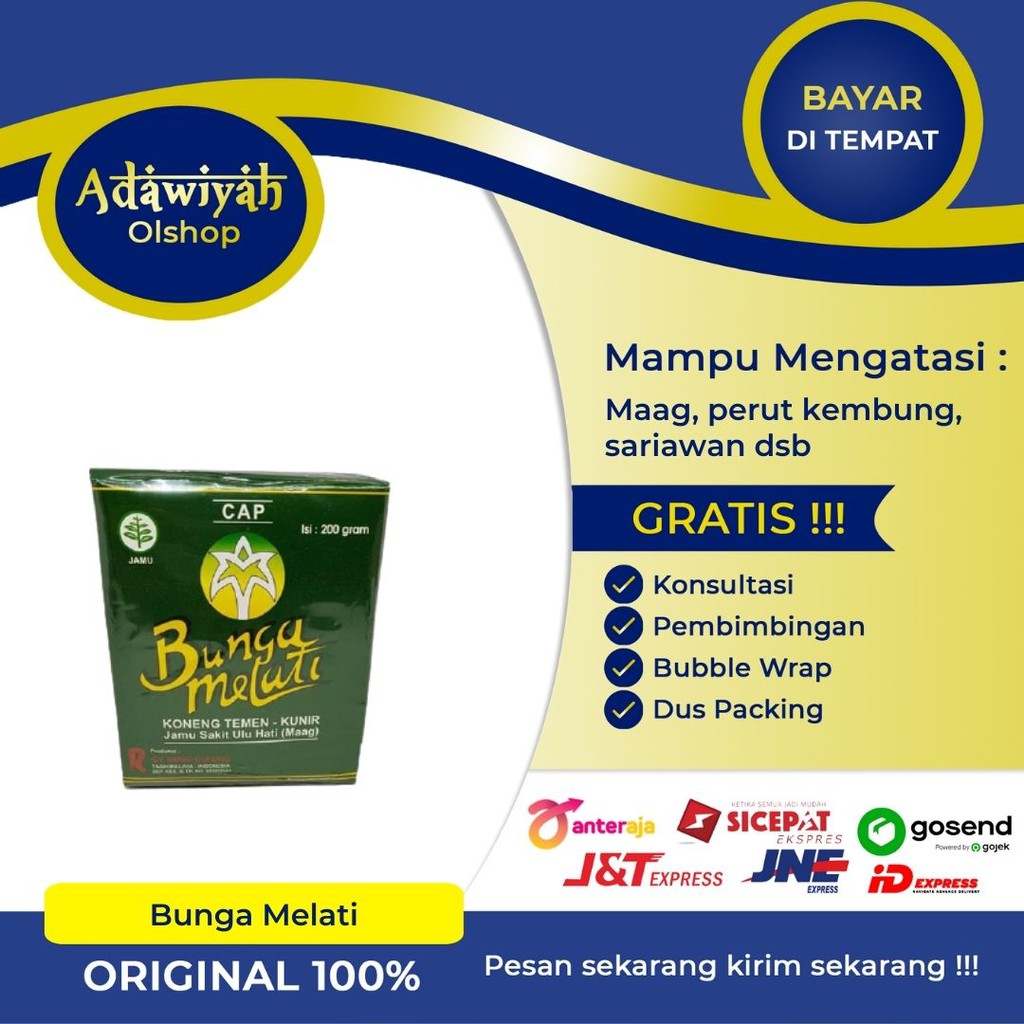 

BUNGA MELATI/JAMU SAKIT ULU HATI (MAAG) KONENG TEMEN