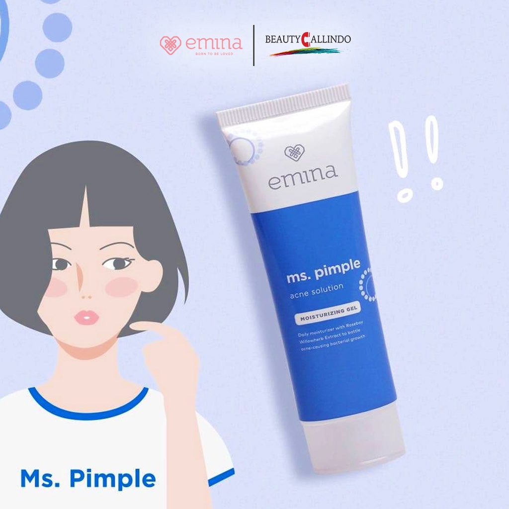 Emina Ms Pimple Acne Moisturizing Gel