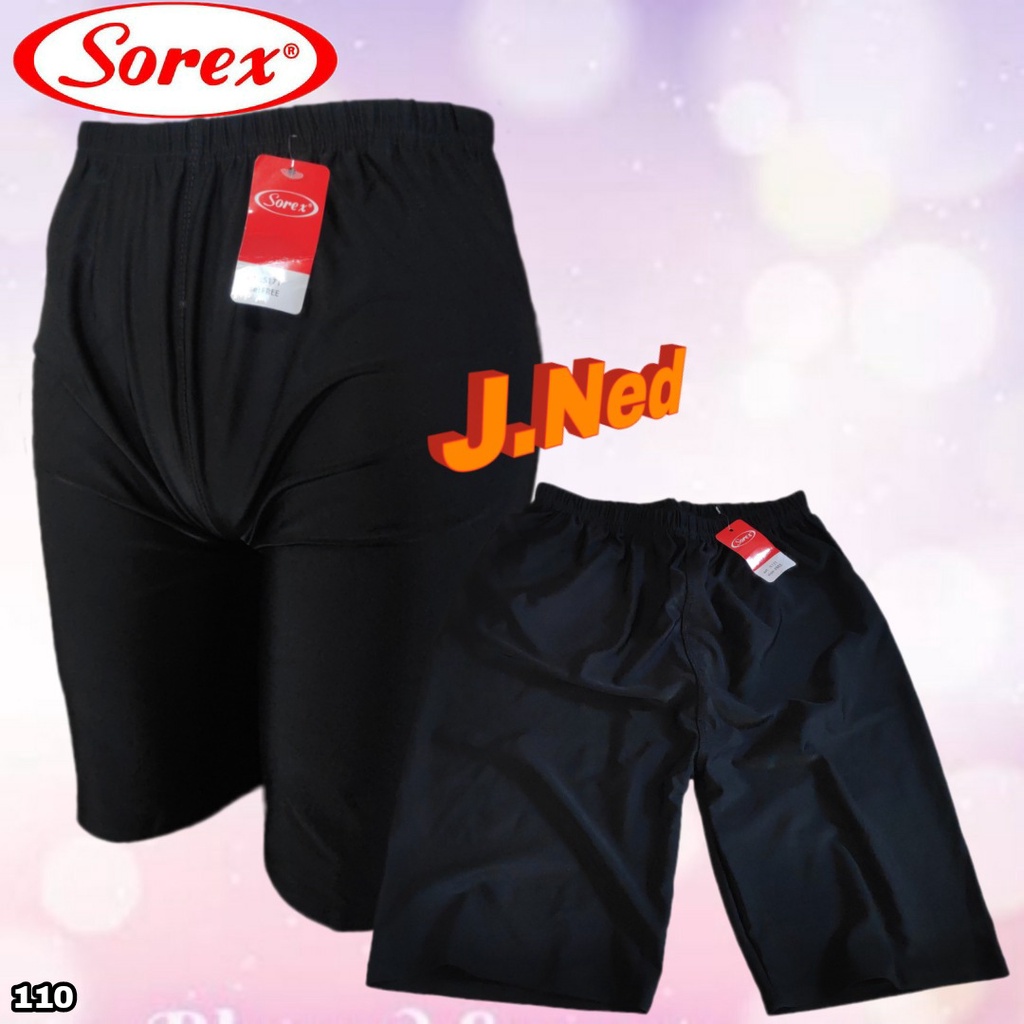 J110 - CELANA PENDEK STRIT, CELANA SENAM WANITA SOREX SIZE M/L DAN XL/XXL HARGA PER 1PCS