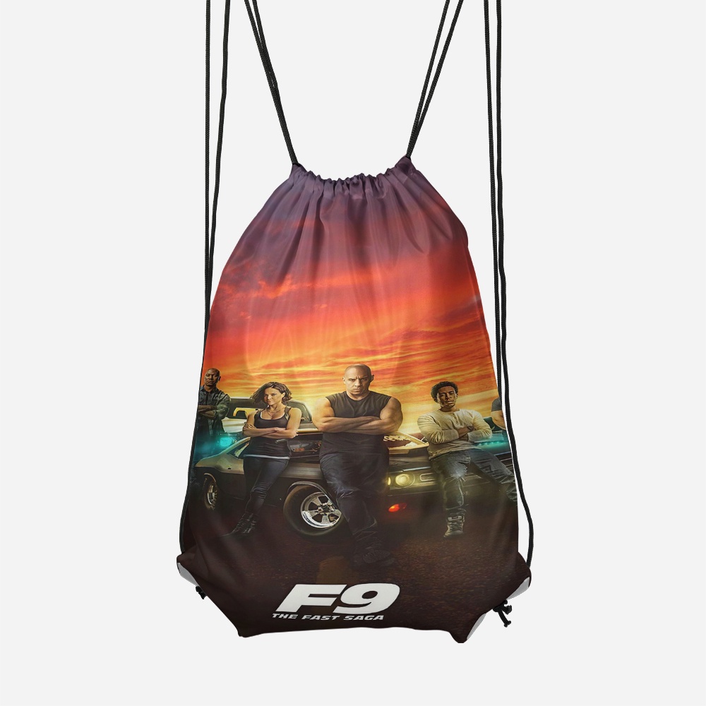 Tas serut String bag Tas Punggung Fast & Furious 9 3D Fullprint Terbaru dan Termurah Art 2