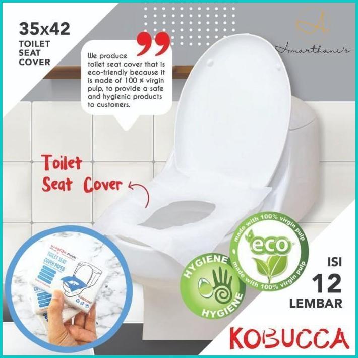 Ac - Alas Duduk Toilet Seat Cover Travel Perlengkapan Buang Air Kamar Mandi