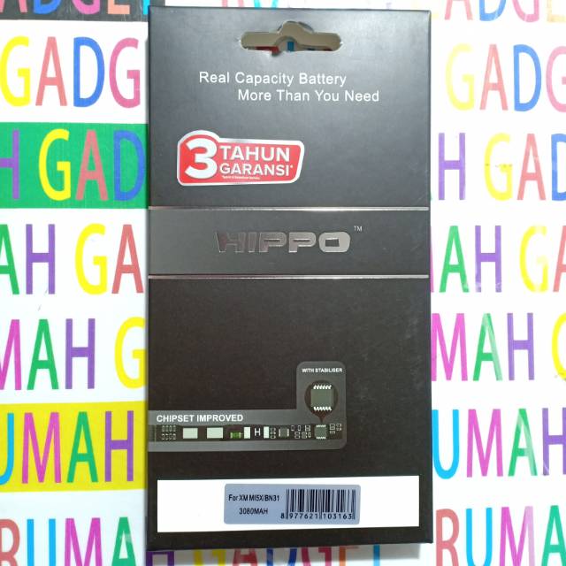 Baterai Redmi S2 Batre Bn31 Hippo Double Power Shopee Indonesia