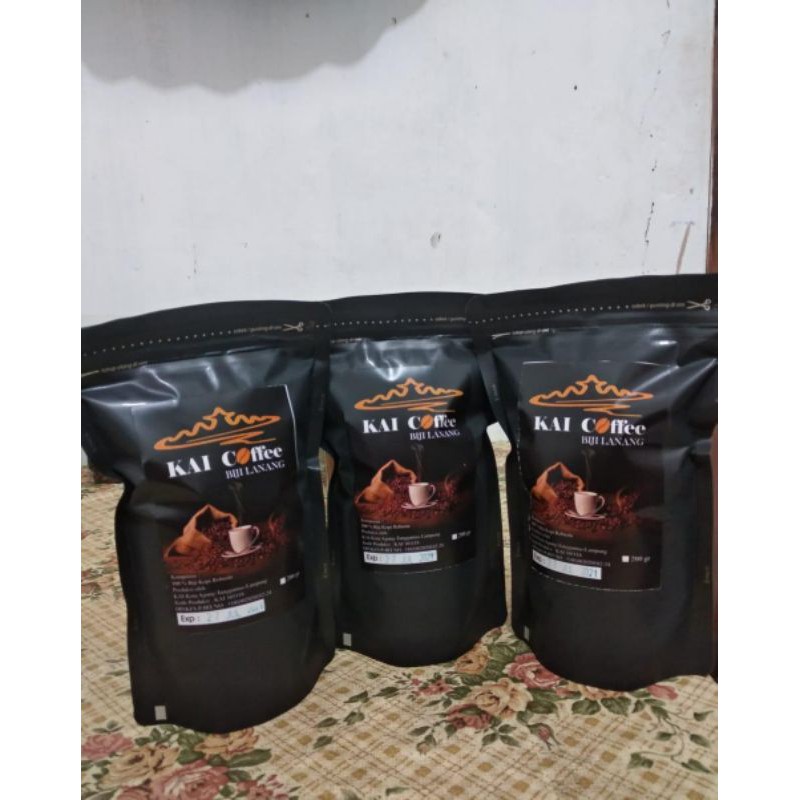 

kopi lanang robusta asli semendo sumatra selatan cap KAI kopi