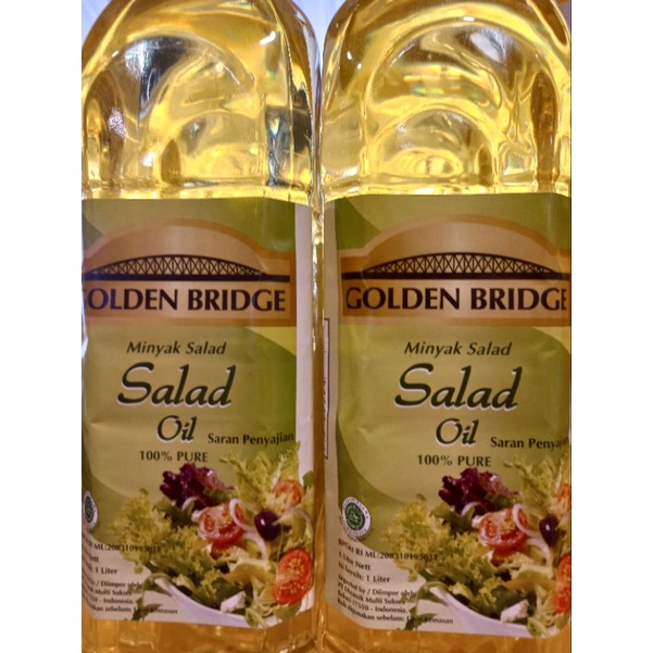 

Golden Bridge salad oil/ 1 Liter