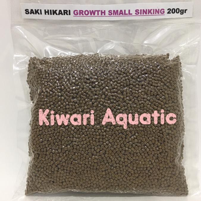 

Saki Hikari Growth Small / S Sinking Repack 200G Repacking 200 Gr Gram Promo