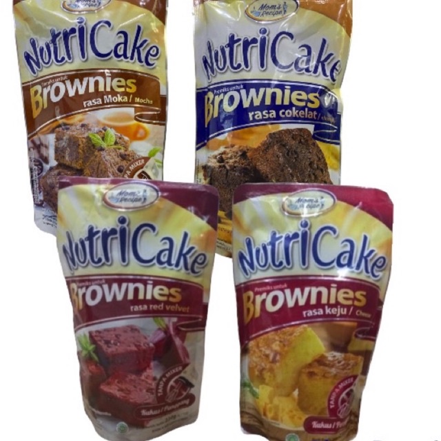 Nutri Cake Brownies Keju // Red Velvet 230g