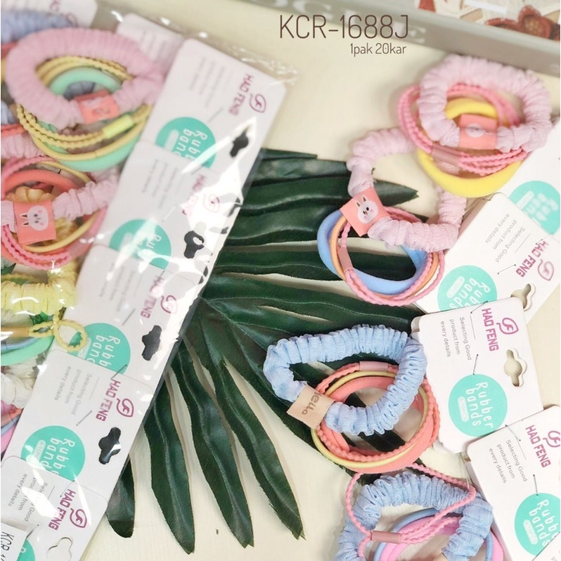 Kunciran Set Korea/Ikat Rambut Korea Set Import