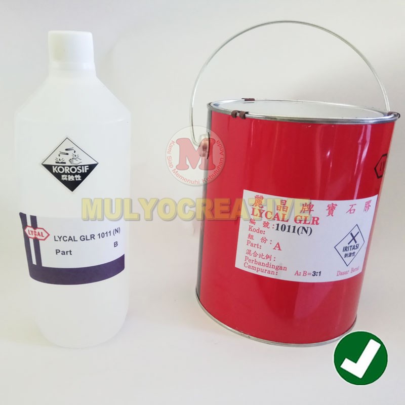 Lycal 1011 Lycal Resin Bening Keras - Lycal 1011 Bening Keras