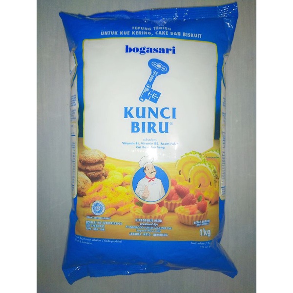 

Terigu Kunci Biru Premium 1 Kilogram