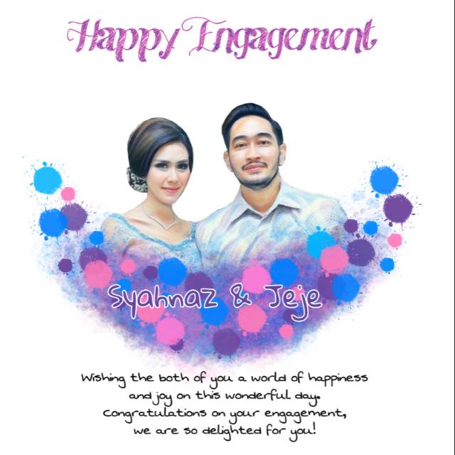 Desain Wajah Kartun Sketsa Foto Gambar Animasi untuk Kado & Hadiah