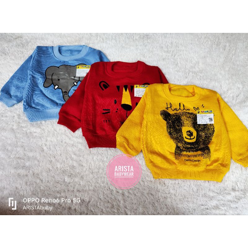 SNI DAFFA - Atasan Sweater fleece bayi