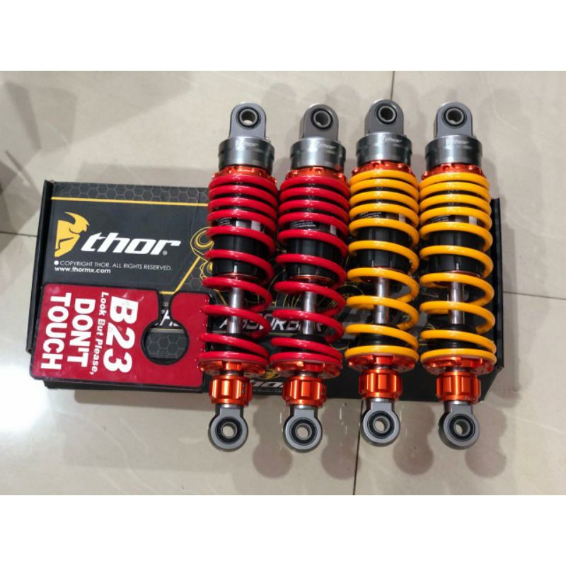 Shock thor bebek 280mm f1 zr jupiter z vega r klik fungsi anting bawah bisa di tinggiin racing
