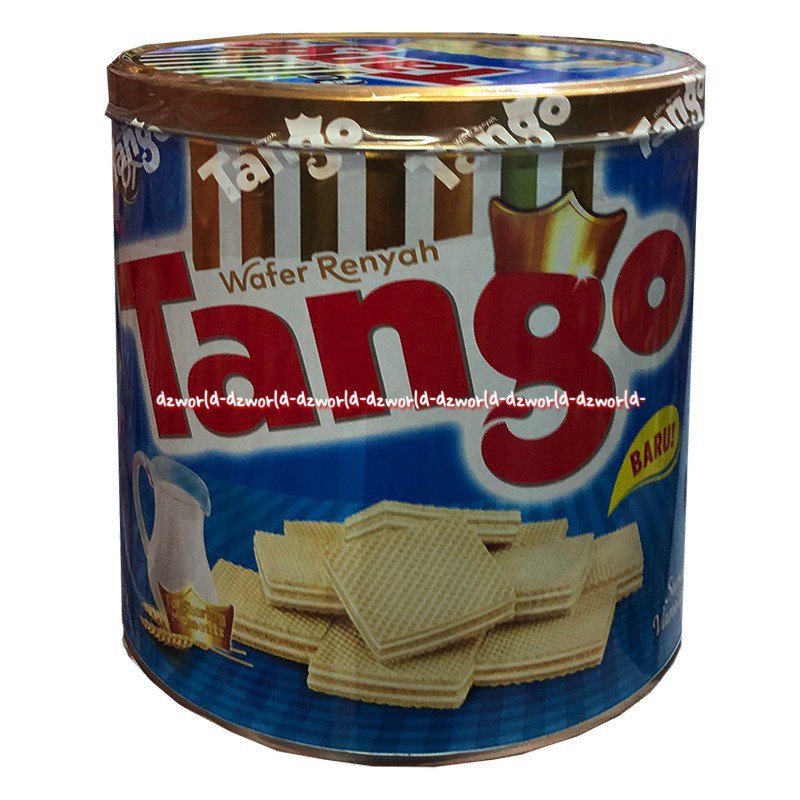 Tango Wafer Vanilla Coklat 300gr Milk Renyah Baru Wafer Susu Vanila Chocolate Tengo Kemasan Kaleng Tanggo